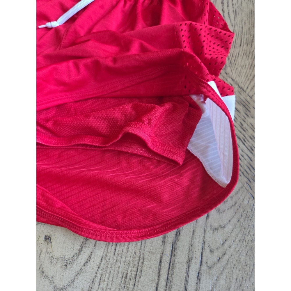 Vintage Nike Basketball Shorts Nike Team Shorts Red White Mesh Sides Mens XL - Picture 16 of 16